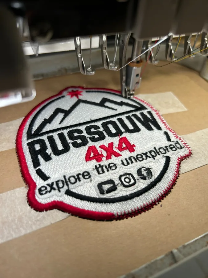 Embroidered Patches with Velcro Backing – photo 2