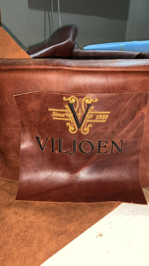 Embroidering on Leather – photo 9