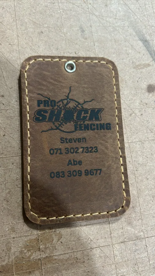Laser Engraving on Leather – photo 4