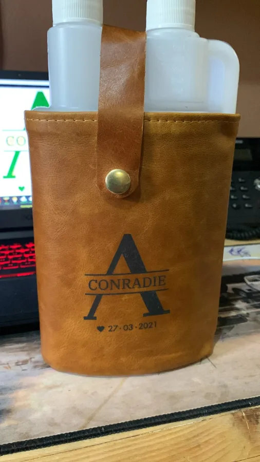 Laser Engraving on Leather – photo 6