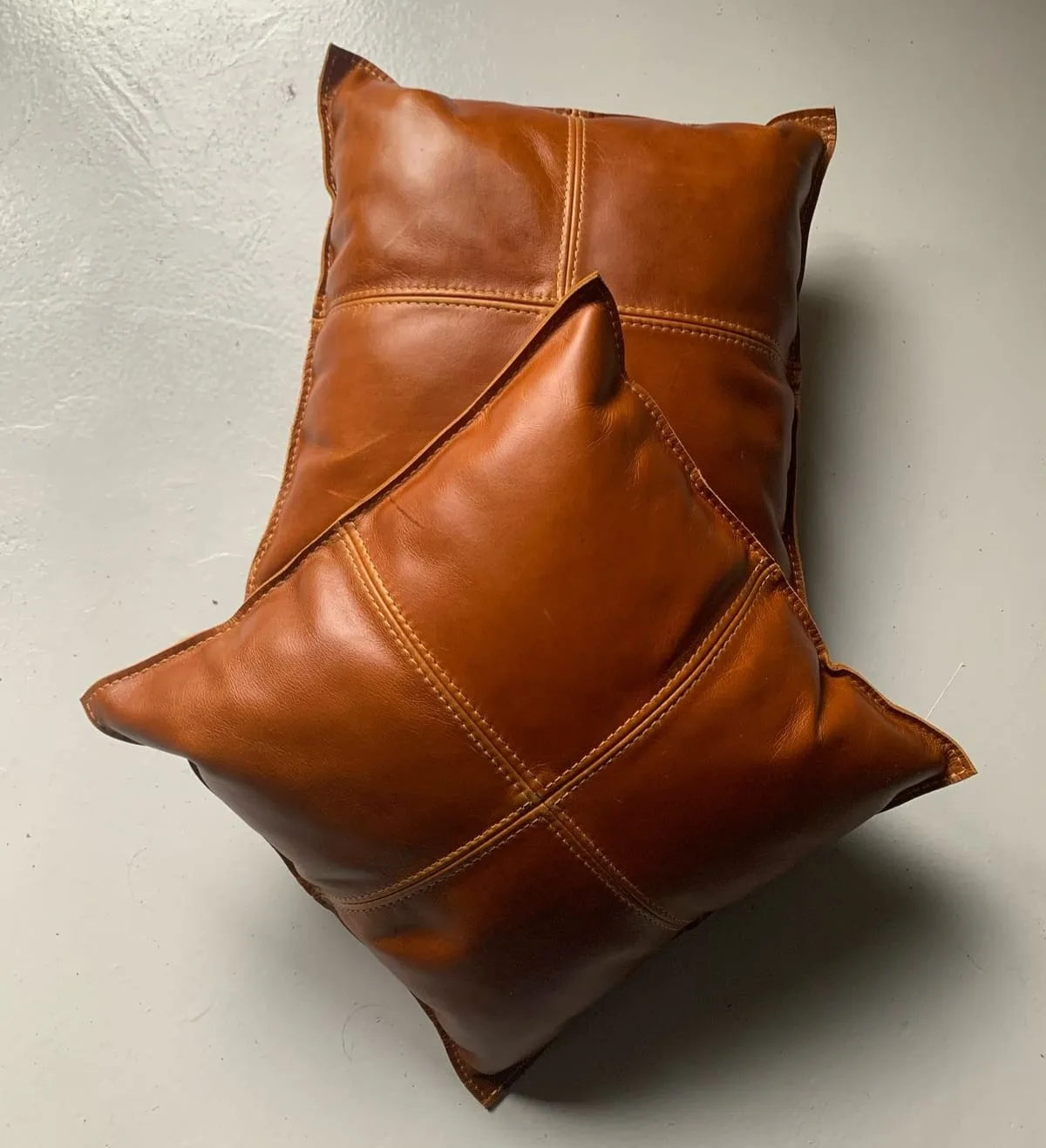 Leather Scatter Cushions