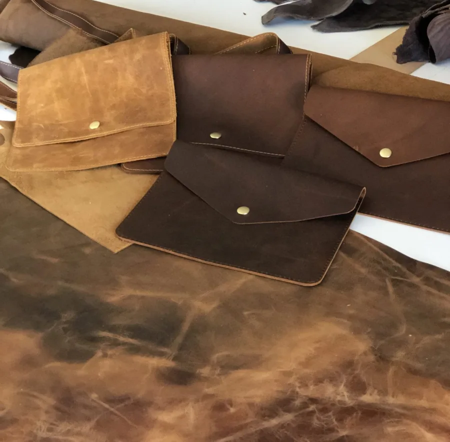 Leather Clutch