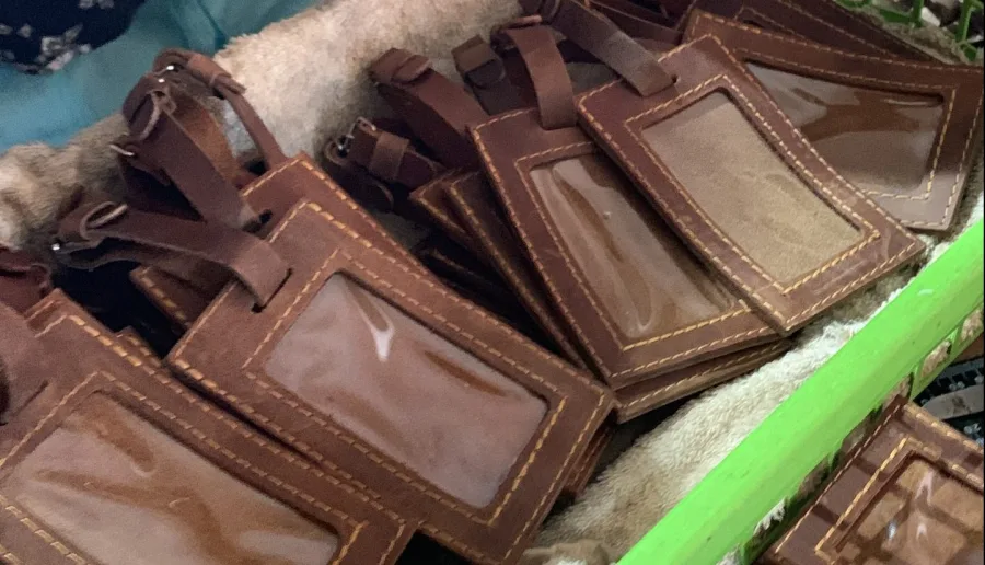 Leather Luggage Tags