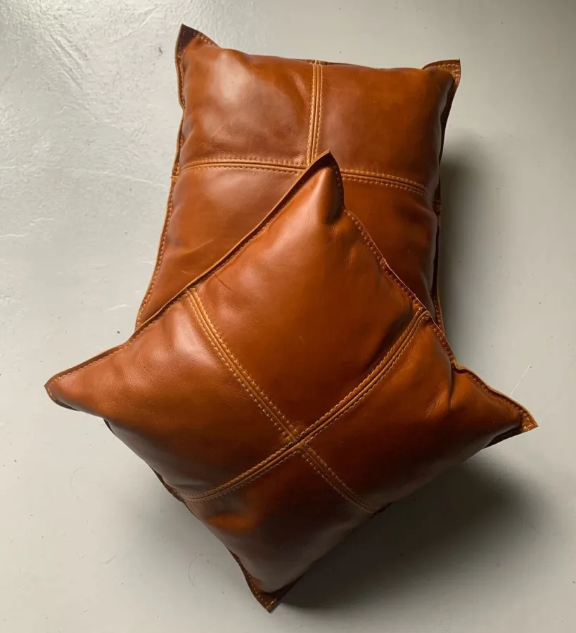 Leather Scatter Cushions