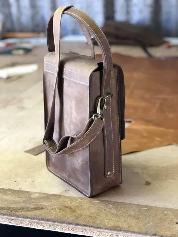 Double Wine Bottle Holder - Wine Bag – view 4