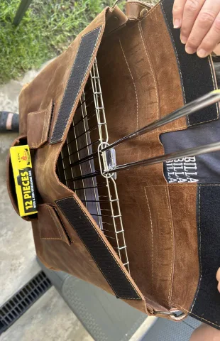 Leather Braai Grid Bag – view 1