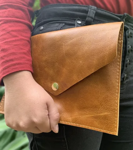 Leather Clutch – view 2