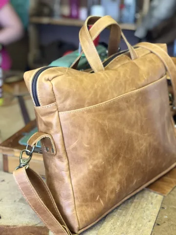 Leather Laptop bag – view 6