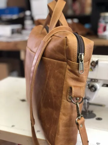 Leather Laptop bag – view 4