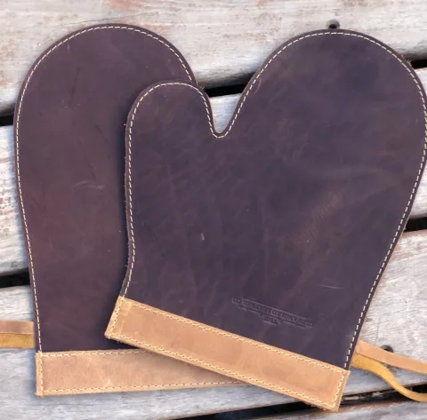 Leather Mittens – view 1
