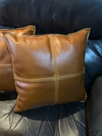 Leather Scatter Cushions – view 4