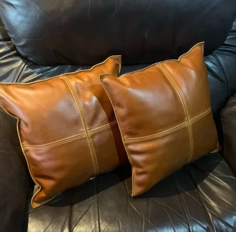 Leather Scatter Cushions – view 3