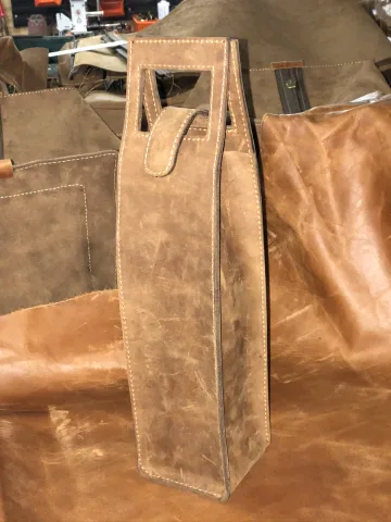 Leather Wine Bag Single – view 2
