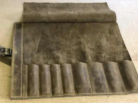 Oldfangled Leather Knife Roll – view 3