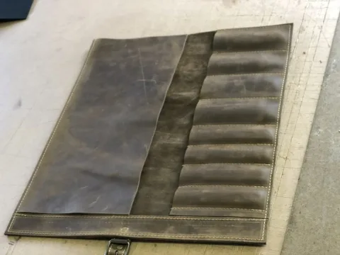 Oldfangled Leather Knife Roll – view 2