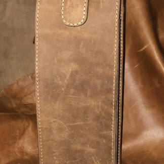 Leather Wine Bag Single