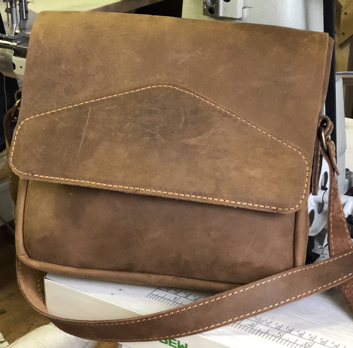 Crossbody Sling Pouch to The Oldfangled Leather Co